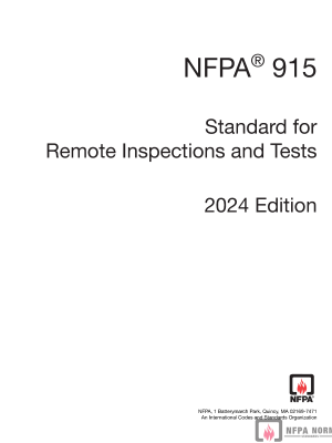 NFPA 915, STANDARD FOR REMOTE INSPECTIONS PDF